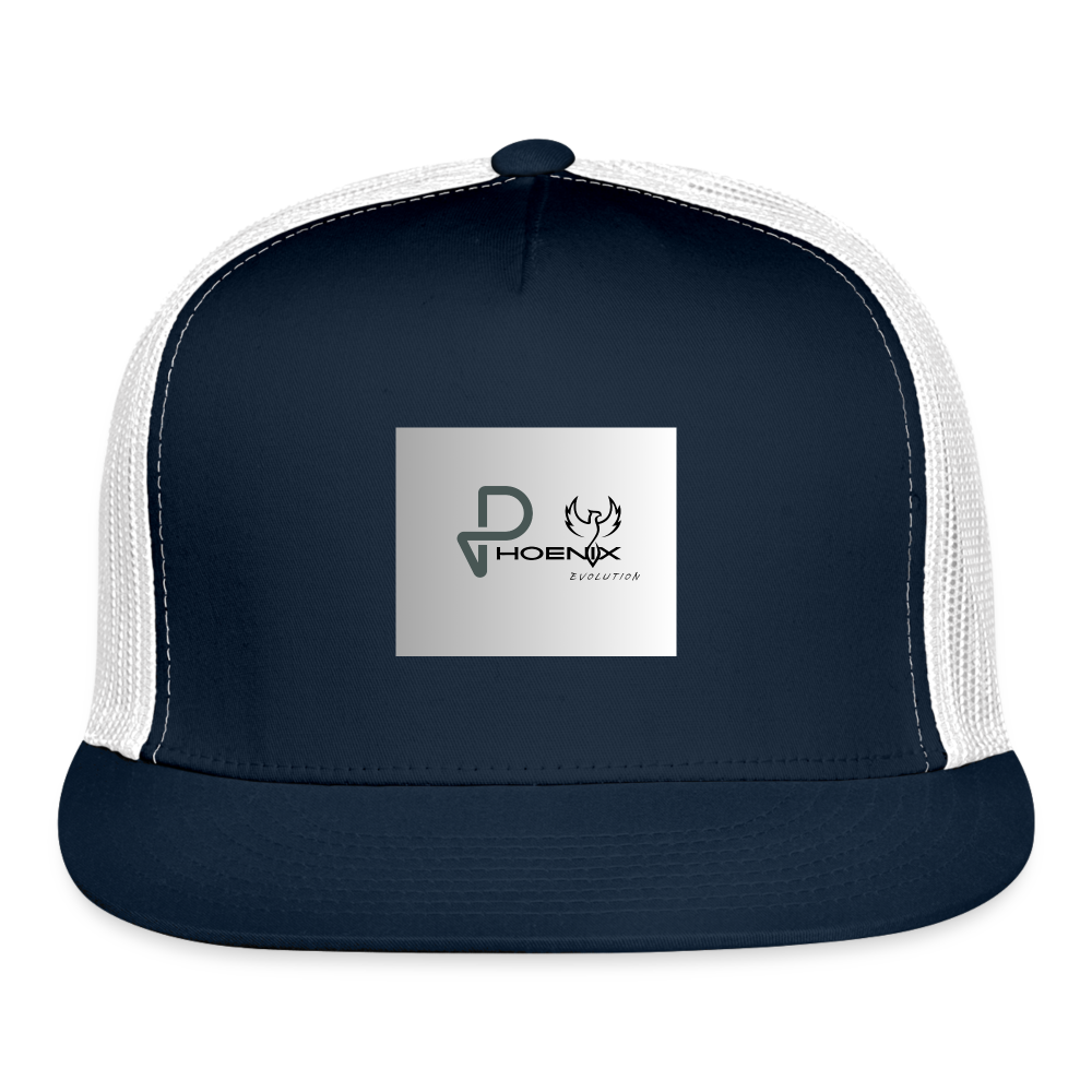 Trucker Hat - navy/white