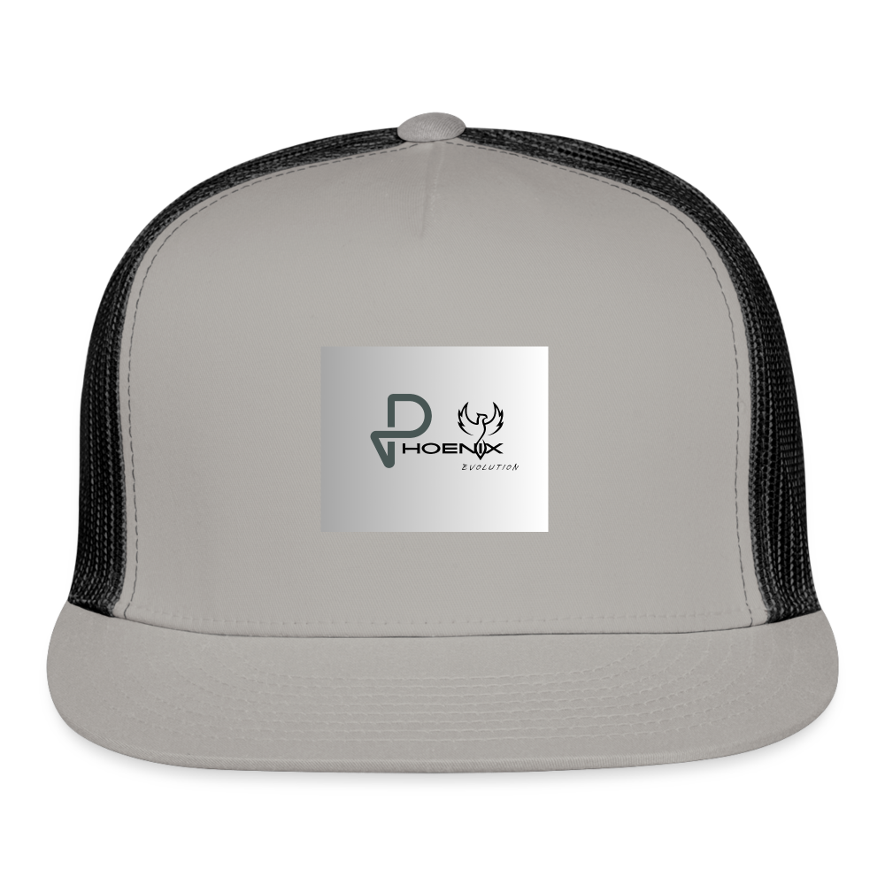 Trucker Hat - gray/black